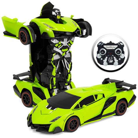 Best Choice Products 1 16 Scale Transforming Rc Remote Control Robot