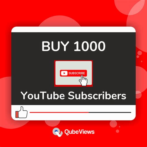 buy  youtube subscribers qubeviews