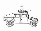 Army Coloring Jeep Pages Tank Getcolorings sketch template