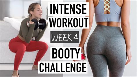 booty workout 🔥30 day challenge week 4 youtube