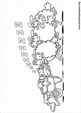 Shaun Baranek Kolorowanki Carneiro Colorir Oveja Mouton Ausmalbilder Fermier Schaf Das Pecora Blague Druku Brouette Moutons Darmowe Colorare Sommeil Malvorlagen sketch template