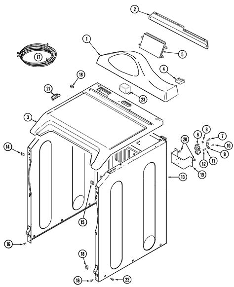 parts diagram  maytag mgdfw dryer