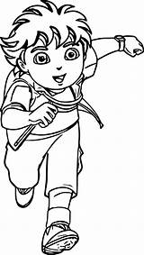 Go Coloring Diego Coming Wecoloringpage sketch template