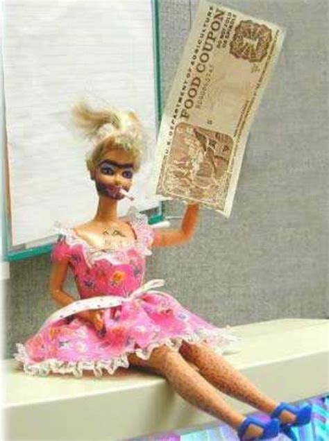 25 Hilarious Photos Of Barbie Gone Wild Barbie Funny Bad Barbie Barbie