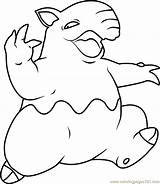 Drowzee Coloringpages101 sketch template