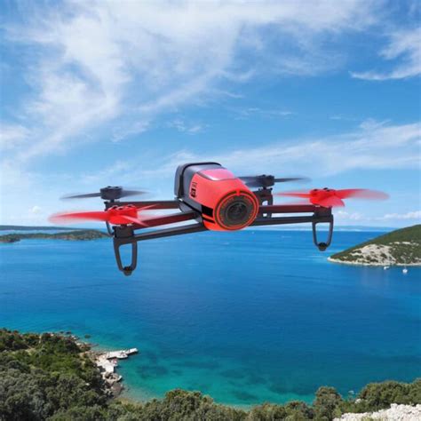 parrot bebop quadcopter camera drone mp full hd p red ebay