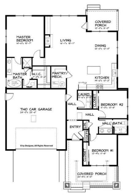 ideas house plans small  story open floor  house plans bungalow style house plans