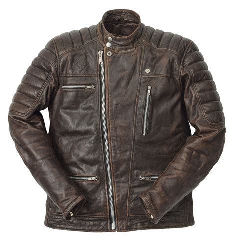 ridesons empire leather jacket brown moto style jacket style empire