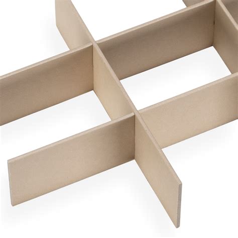 bookbinders design box divider sandbrown