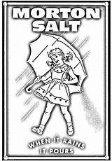Salt Morton Coloring Girl Pages Vintage Girls Color Templates sketch template