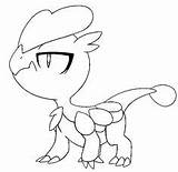 Lune Dibujos Jangmo Morningkids Coloriages Pokémon Mewarn15 Sketch Fois Imprimé sketch template