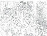 Coloring Godzilla Pages 2000 Print Getcolorings Getdrawings sketch template