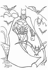 Batman Coloring Pages Printable Bats sketch template