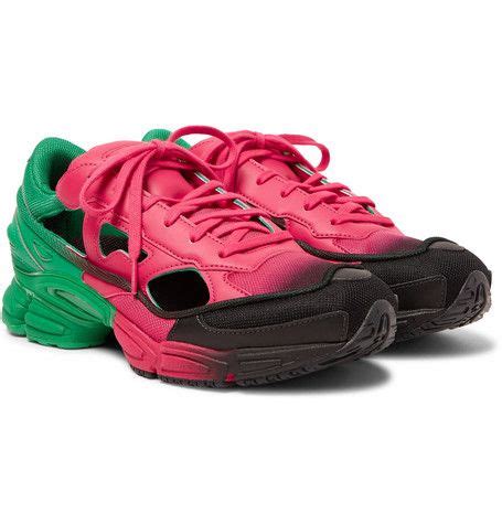 adidas originals replicant ozweego sneakers  pink  images raf simons adidas raf