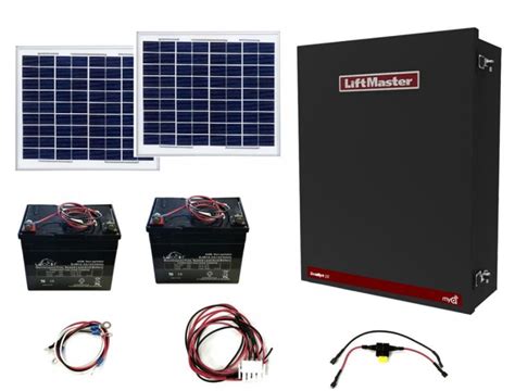 liftmaster la complete replacement solar kit diygateopenerscom