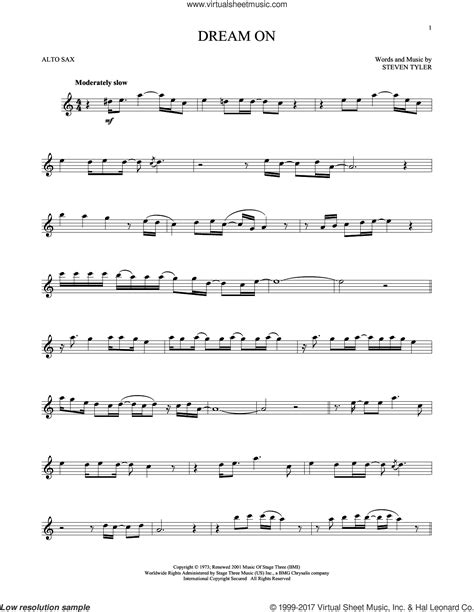 dream  sheet   alto saxophone solo  interactive
