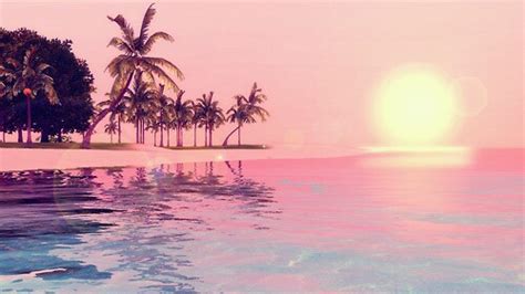 Beach Love Paradise Pink Travel Wallpaper World First Set On