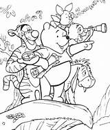 Winnie Pooh Coloring Pages Color Print sketch template