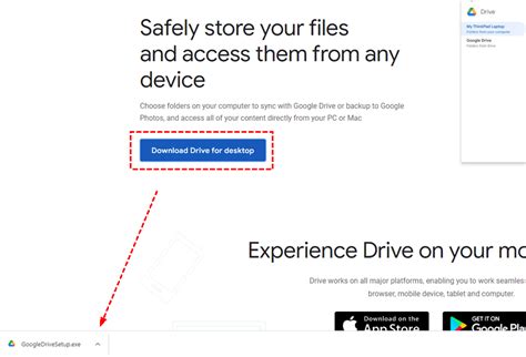 install google drive  desktop  windows  mac