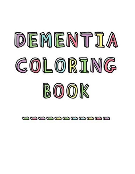 dementia coloring book anti stress  memory loss colouring pad