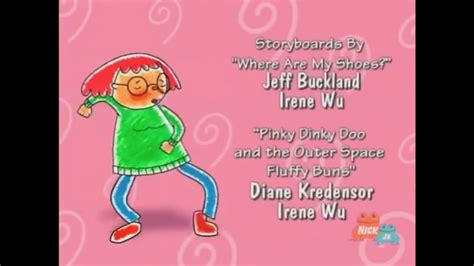 Pinky Dinky Doo Ending Credits Slower Youtube