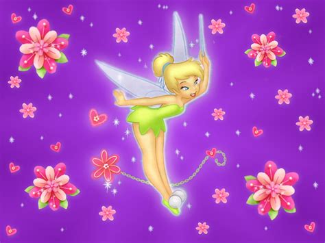 disney tinkerbell cartoon kids wallpaper