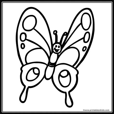 butterfly coloring pages  preschoolers lets coloring  world