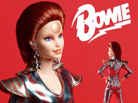 barbie takes on ziggy stardust persona in barbie david bowie doll