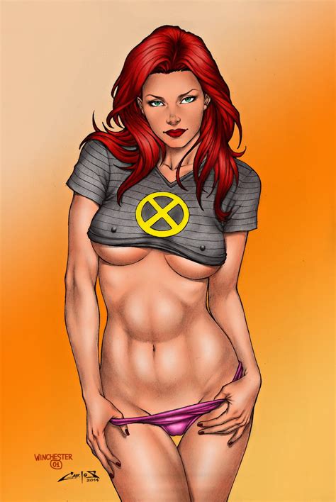 Jean Grey Redhead Porn Superheroes Pictures Pictures