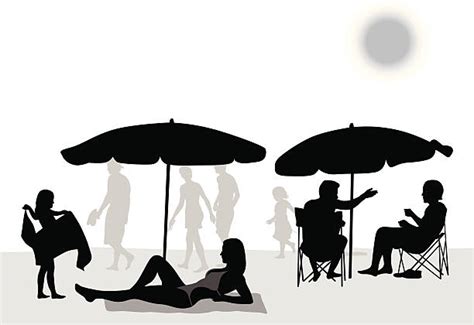 Best Best Friend On The Beach Silhouettes Illustrations