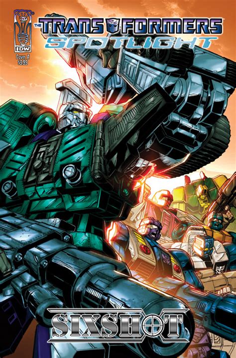 transformers spotlight sixshot 5 page comic preview