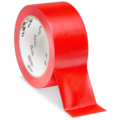 vinyl tape    yds red   uline
