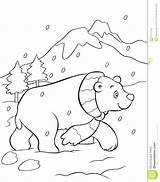 Coloring Bear Polar Pages Christmas Ours Cute Printable Cub Baby Polaire Dessin Book Getcolorings Colorier Cartoon Snow Little Color Bears sketch template