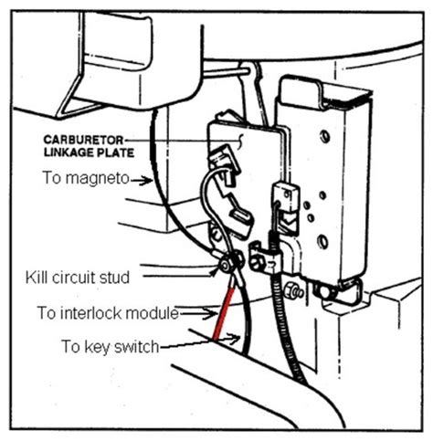 lawn mower kill switch wiring diagram