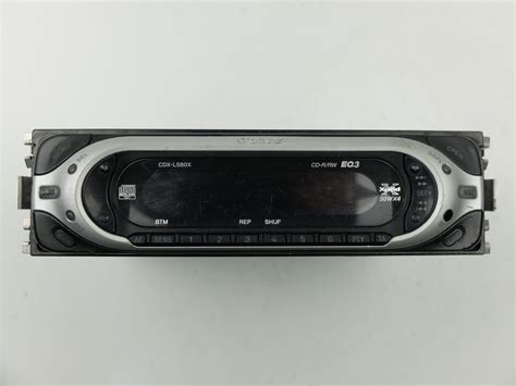 cd radio player sony xplod cdx lx wx ebay