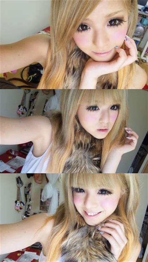Asian Blond Blonde Cute Japanese Gyaru Image 55197