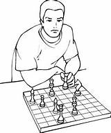 Chess Szachy Teraz Pokoloruj sketch template