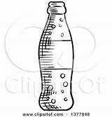 Bottle Sprite Soda Coloring Pages Clipart Template Sheet sketch template