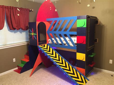 rocket ship toddler bed outer space bedroom space room bedroom themes