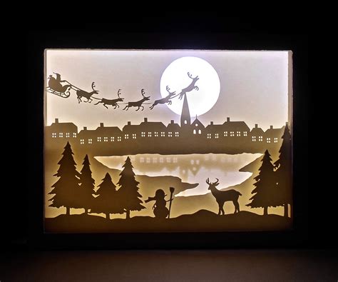 diy paper cut shadow box  steps  pictures instructables