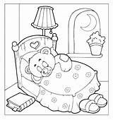 Teddy Bear Coloring Pages Picnic Print Baby Getcolorings Color Getdrawings sketch template