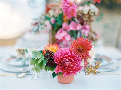 20 Pretty Dahlia Wedding Centerpieces Martha Stewart Weddings