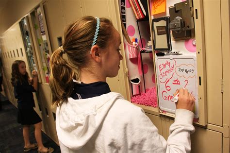 locker decorations growing in popularity in middle schools the new