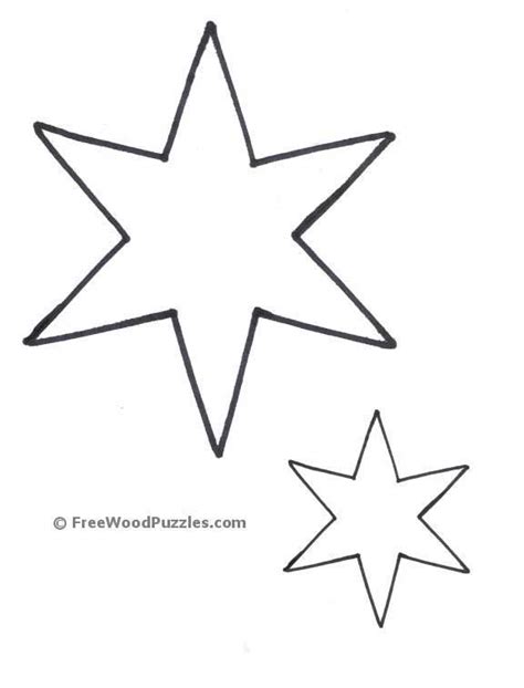 printable picture   star clipart