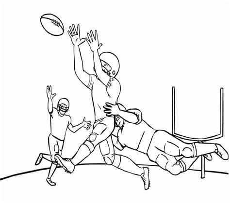 football game coloring pages coloring home