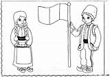 Decembrie Copii Colorat Moldova Unire Mica România Republica 1decembrie Popular Romaniei Ziua Fise Activități Folclor și Roumanie Alba Iulia Autism sketch template