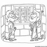 Silas Jail Peter Acts السجن Biblia Testament تلوين في صور بولس Frees Biblicos Yahoo Praised Colorés Divyajanani Journaling sketch template