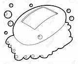 Soap Vector Outline Coloring Pages Template Icon Liquid Vectors Set sketch template
