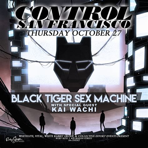black tiger sex machine at august hall october 27 loudie