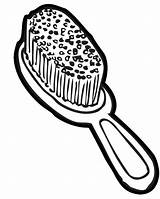 Brush Comb Hairbrush Clipartmag Toothbrush Clipartpanda sketch template